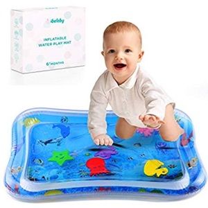 Baby inflatable water play mat